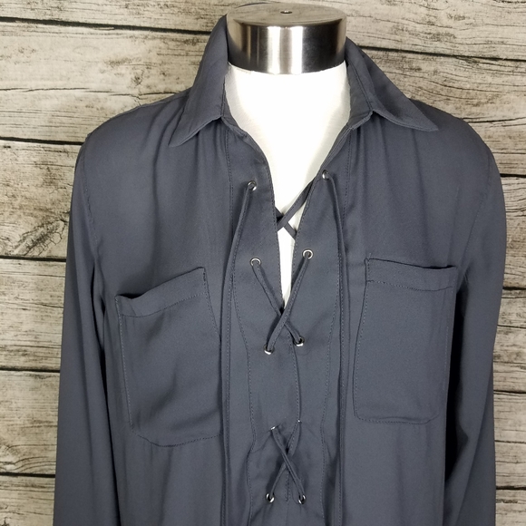 olivaceous Gray Long Sleeve Shirt Size Small.
Pit - Picture 2 of 7